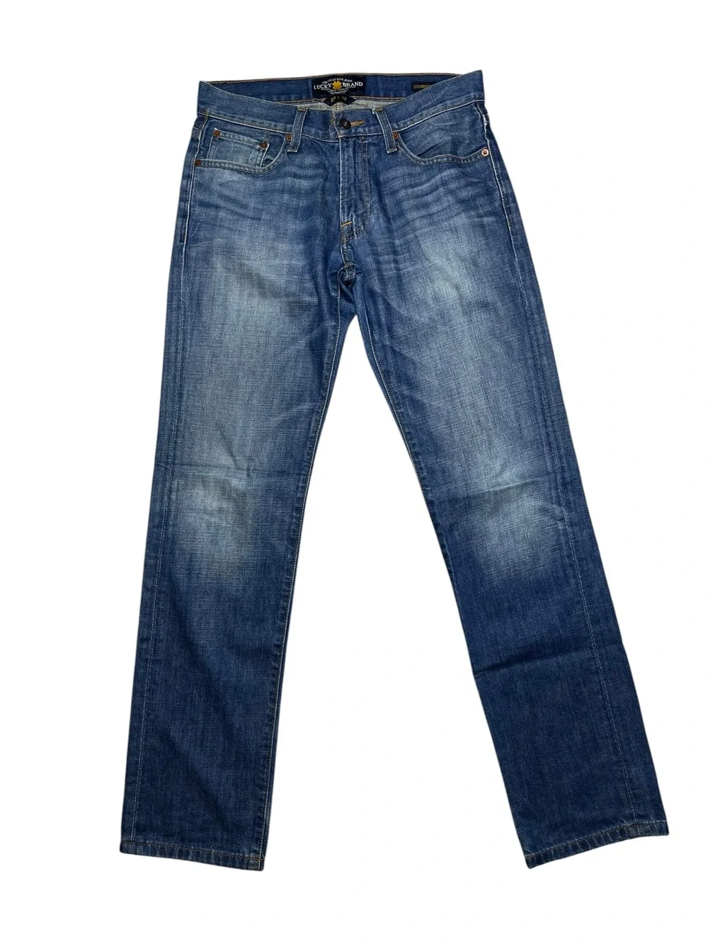 Lucky Brand 221 Original Straight Jeans Men’s 29x32 Medium Wash Denim